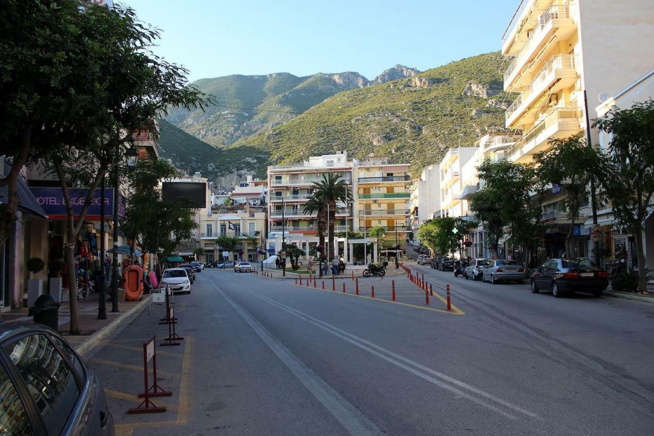 Galini Apartment Λουτράκι Εξωτερικό φωτογραφία